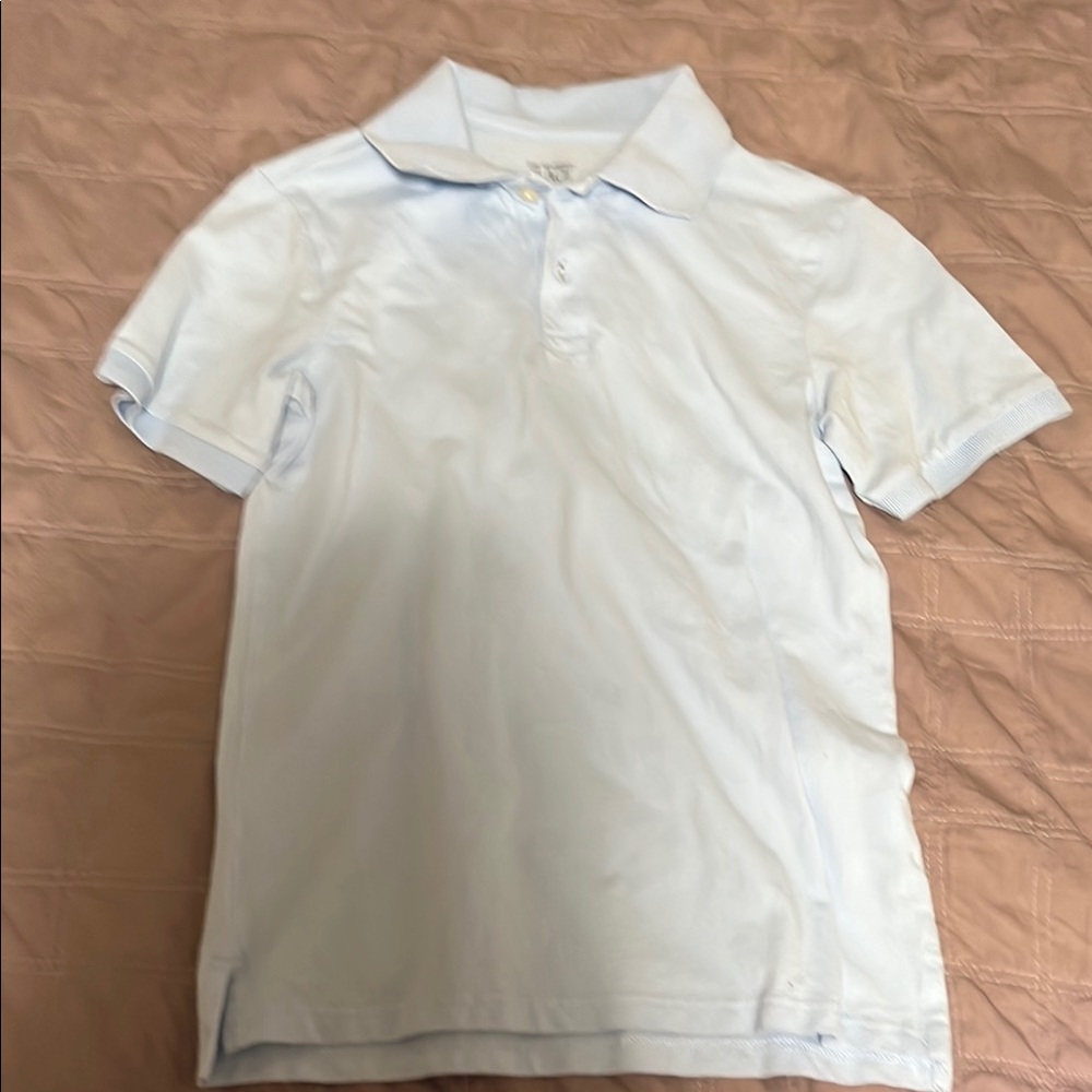 Children's Place 2pk Light Blue Polo Shirts (2 Shirts) - Boys Apparel - 10/12